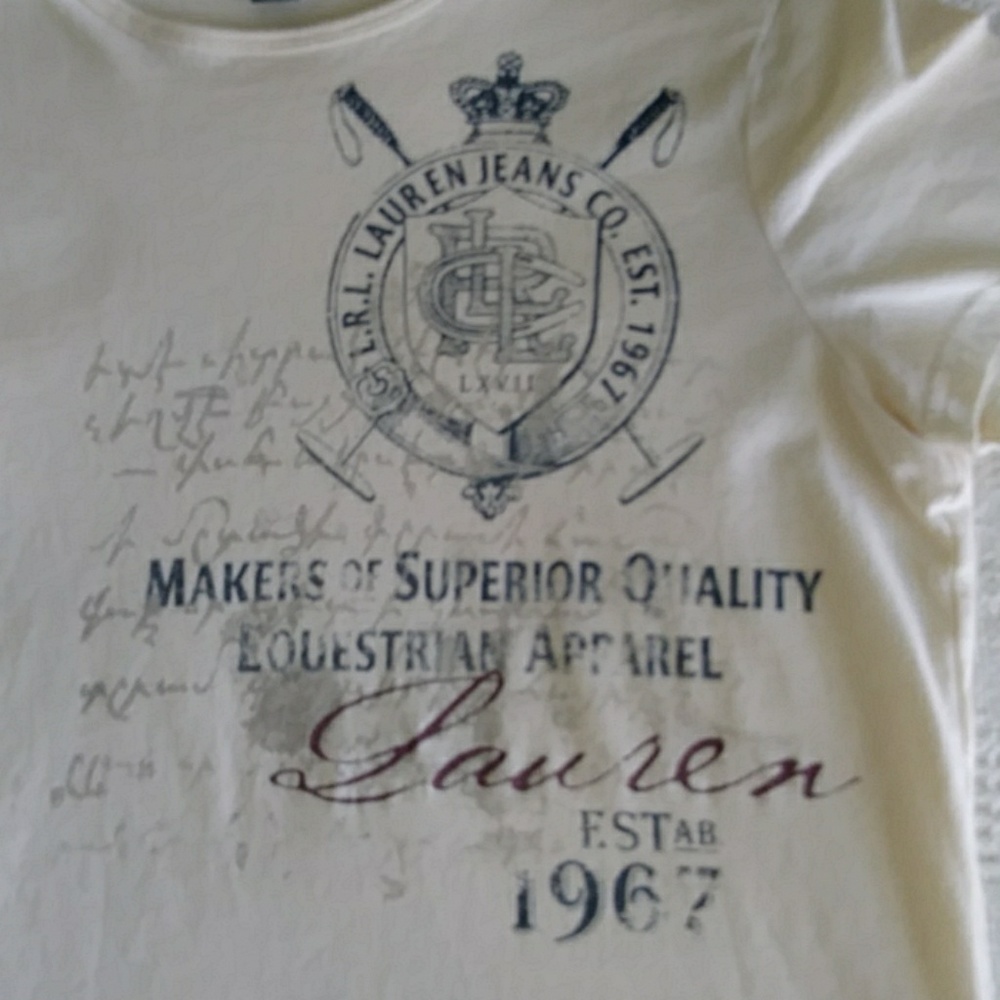 Ralph Lauren t-shirt Med - Picture 2 of 6